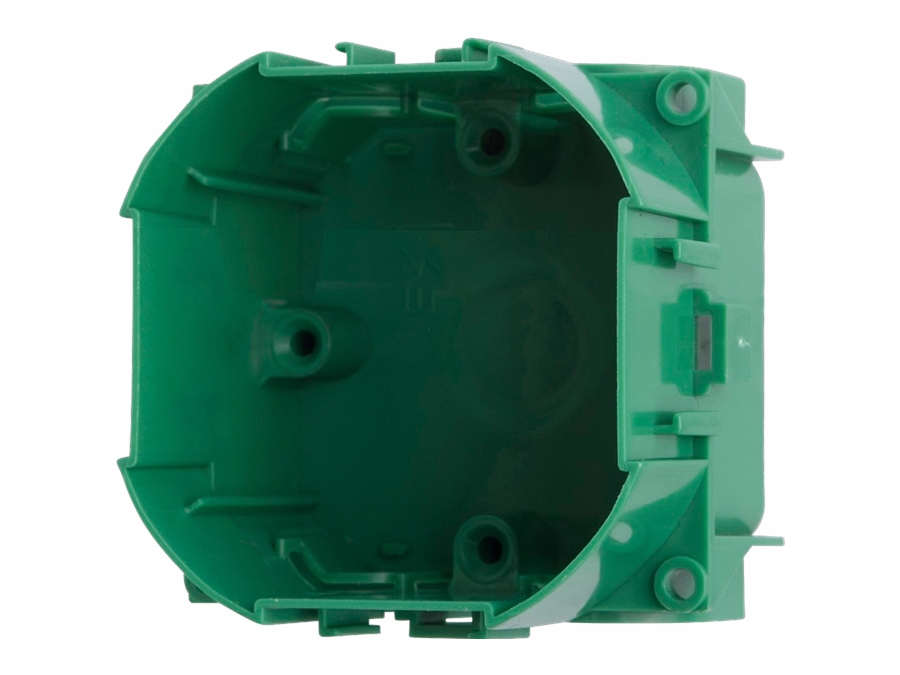 Indmuringsdåse - 1 modul, GRØN (Fuga tilpasset)