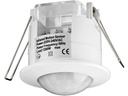 PIR bevægelsessensor - 230Vac / 1200W, 360° til indbygn.