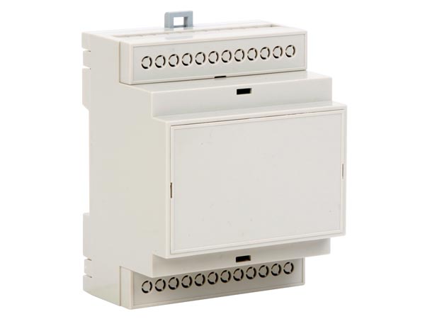 DIN-skinne Modulboks - 4 moduler