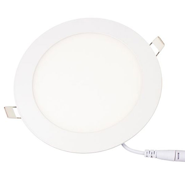 LED downlight Alisia 230V 12W 3000K dæmpbar IP44 - Rund, mat hvid