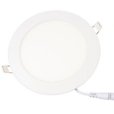 LED downlight Alisia 230V 12W 4000K dæmpbar IP44 - Rund, mat hvid