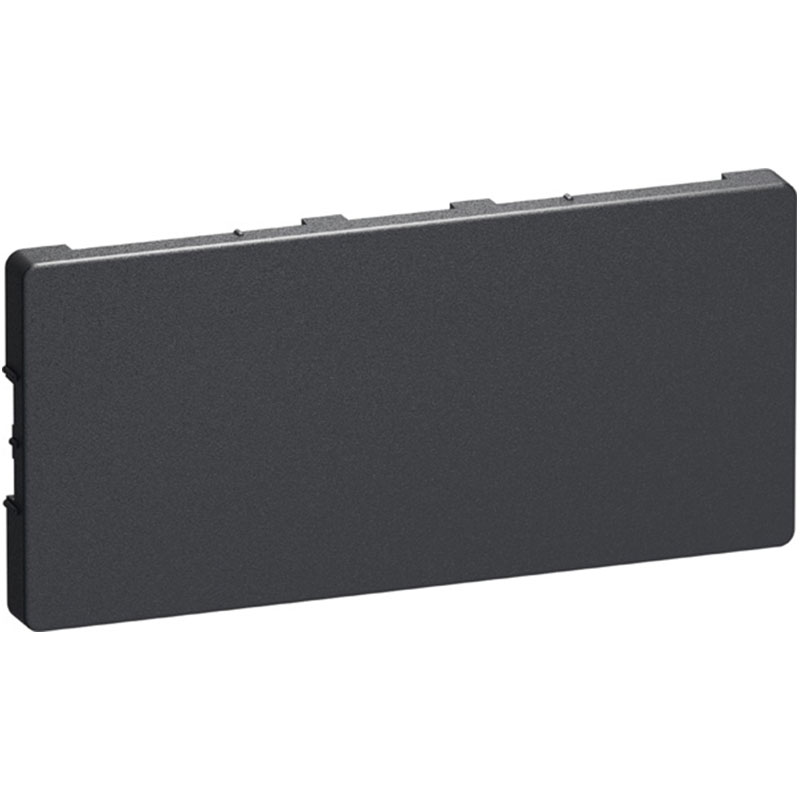 Fuga afdækning for blænddæksel 2 modul koksgrå