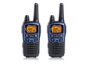 XT60 PMR446 radio m. Bordlader +Bat.+USB kab.+Clip (2 pak)