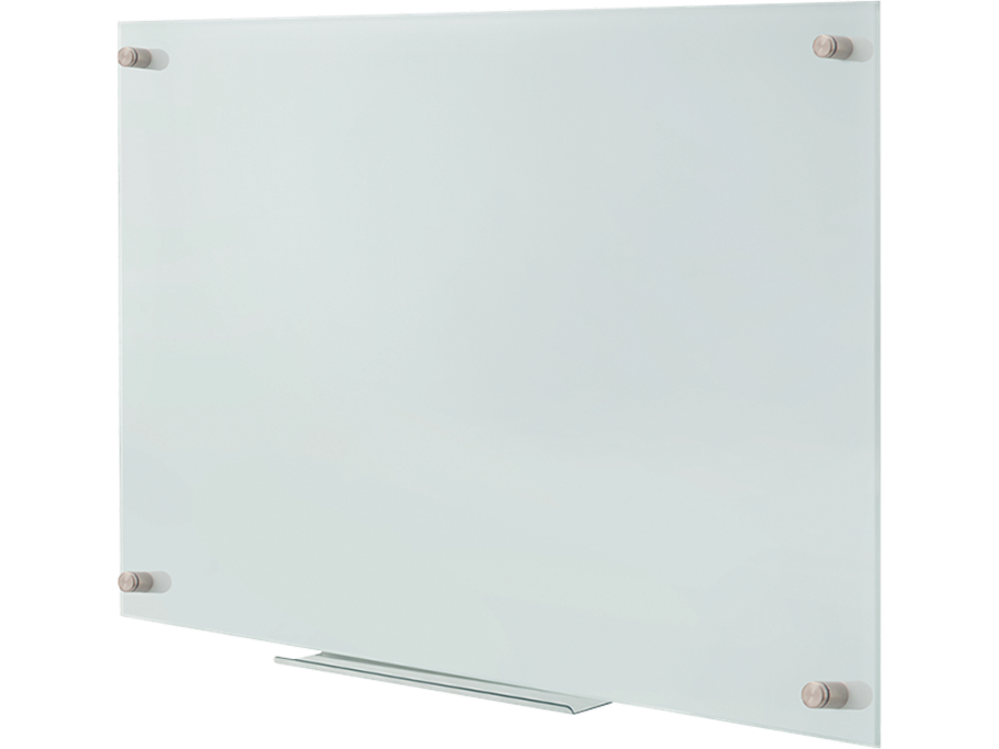 Magnetisk glas whiteboard - vægmont., rammeløs (60 x 45cm)