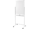 Magnetisk whiteboard - 2-sidet, alu.ramme, hjul (60 x 90cm)
