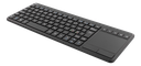 Trådløs mini-tastatur m. touchpad - Nordic (med ÆØÅ)