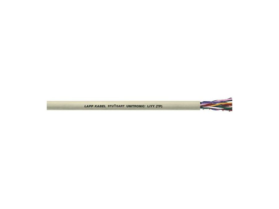 Multikabel - 5x0,34mm² trådet LiYY Ø5,5mm, Grå (metervare)