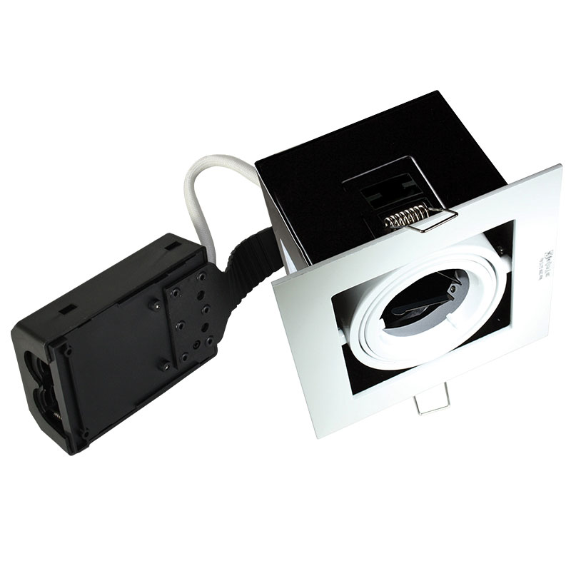 Perla 60 -GU10 230 V Mat hvid Type: 1225