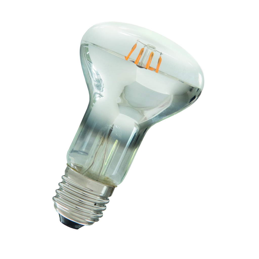R63 LED spotpære - 4W / 240V, E27, 120°, dæmpbar (2700K)