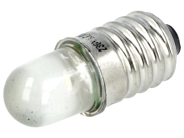 LED dværglampe - 24VAC/DC, E10, Neutral Hvid