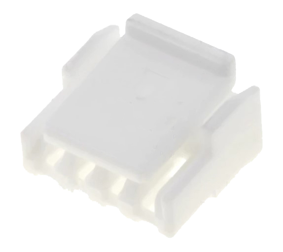 Ledning-til-print stikhus - JST GH, 1x4pol, 1,25mm