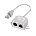 RJ45 Y-splitter - Port dobler 1:1 (15cm)