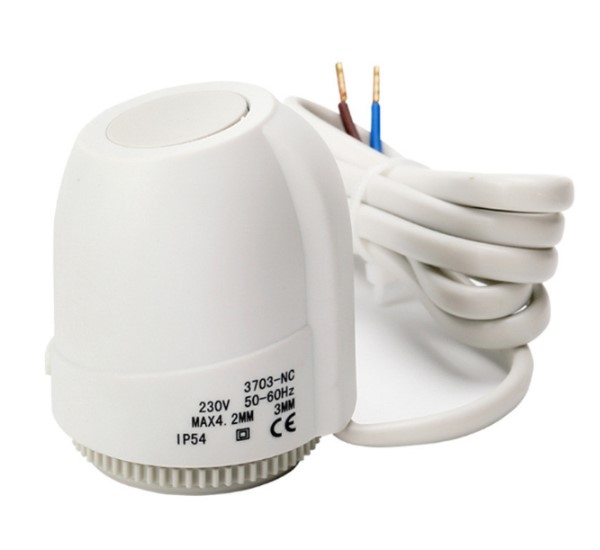 Telestat til gulvvarmestyring - 230V, NC (IP54)