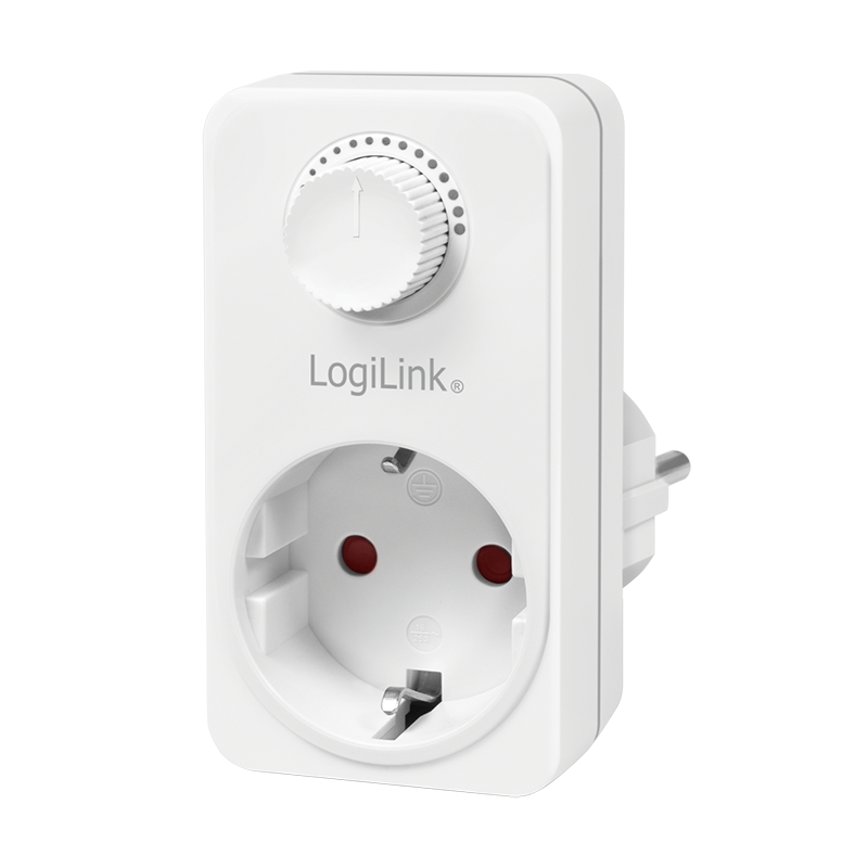 Netudtag m. lysdæmper - 1 x CEE/4, Maks. 400W