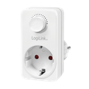 Netudtag m. lysdæmper - 1 x CEE/4, Maks. 400W