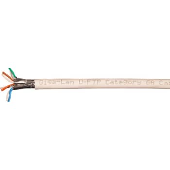 Datakabel U/FTP Kat.6A 4x2xAWG23 LSZH Dca T500 hvid