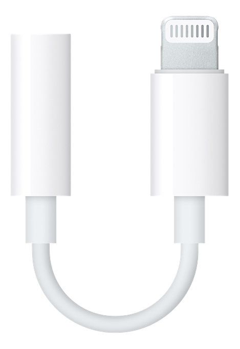 iPhone Audioadapter - Lightning han > 3,5mm JACK hun (10cm)