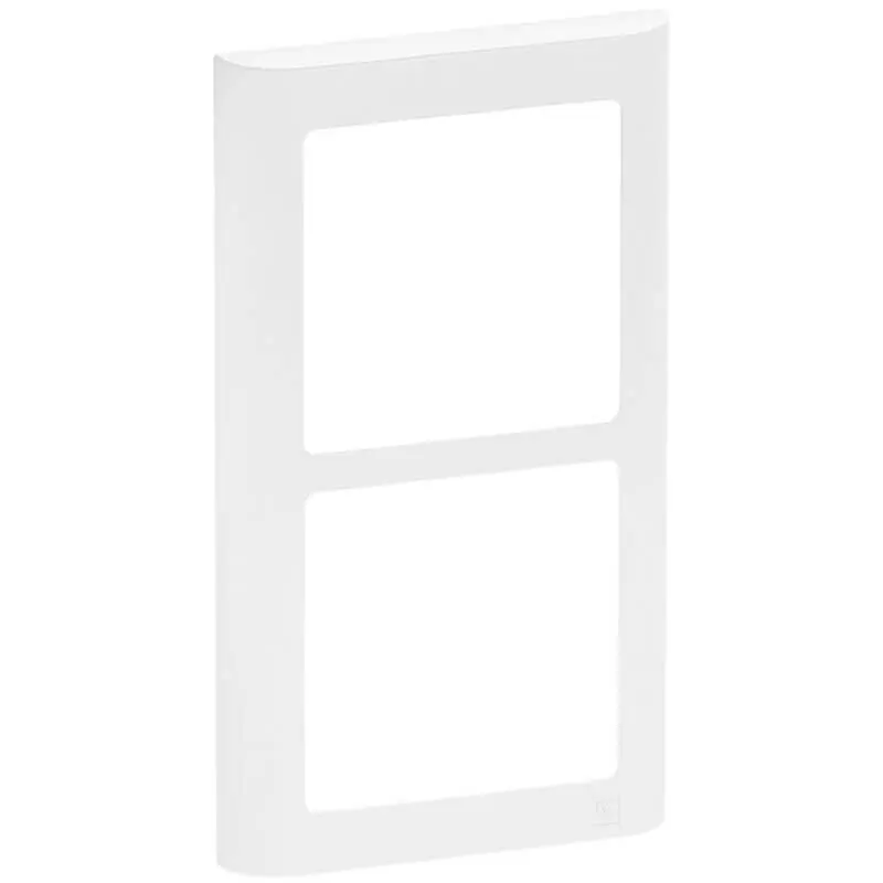 LK Fuga ramme SOFT 63 2x1m lodret - hvid
