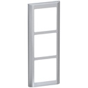 LK Fuga ramme SOFT 63 3x1m - stålmetallic