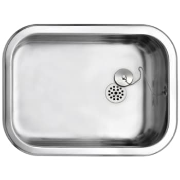 Intra Juvel Barents vask K480 48 x 34 cm med prop, børstet