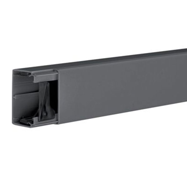 Tehalit kabelkanal komplet LF40060 2 meter - sort