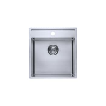 Nexus 50 BC køkkenvask i rustfrit stål radius 10 indvendig