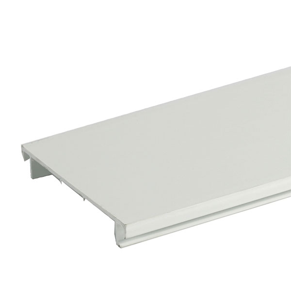 Tehalit kanallåg FB60110/2 2 meter - perlehvid