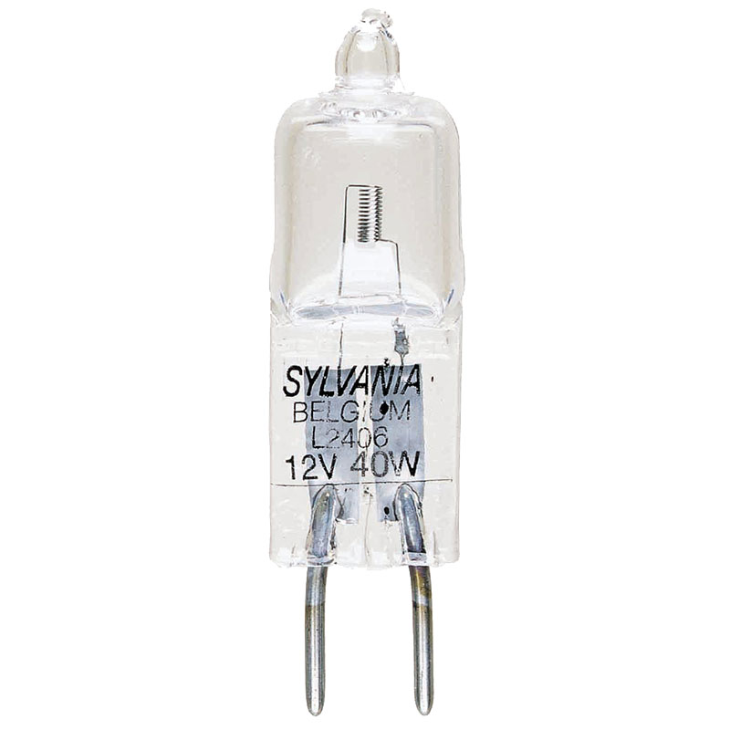 Halogenpære GY 6,35 50W. 12V. AXIAL