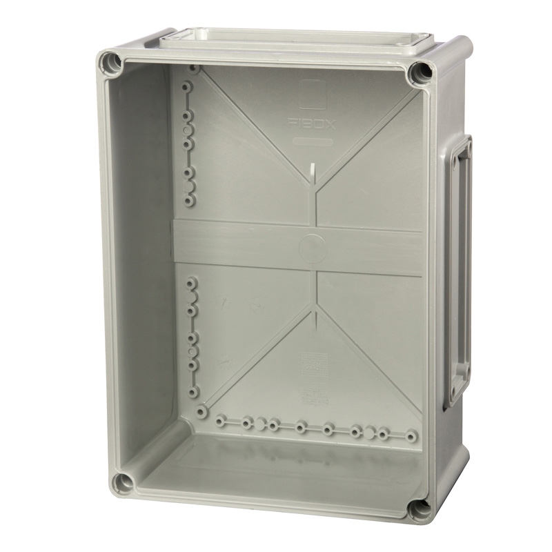 Fibox Kassebund - 380x190x100 - 4 skruehuller