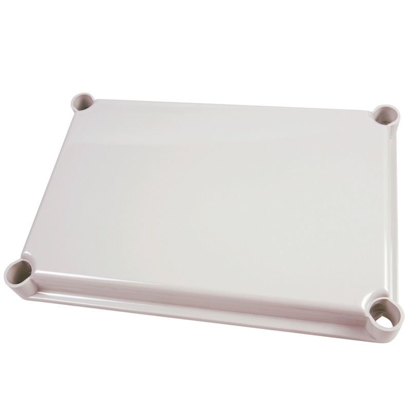 Fibox Grå Låg - 560x380x30 - 6 skruehuller