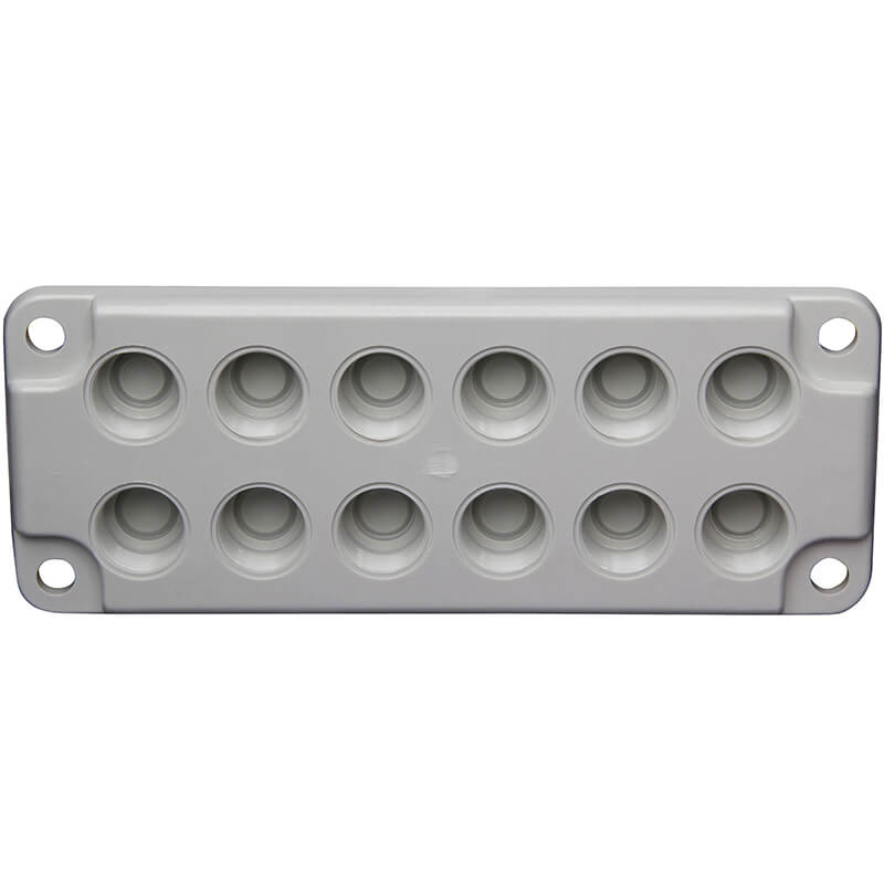 Gevindflange - 12xPG16