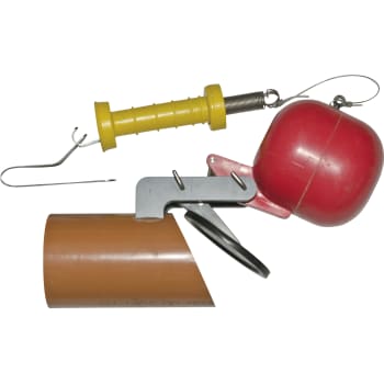 Napan 110 mm højvandslukke t/glatte PVC-rør, gråt spildevand