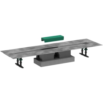 HANSGROHE indbygningsenhed 900mm komplet/flad t/afl.rende/fliser