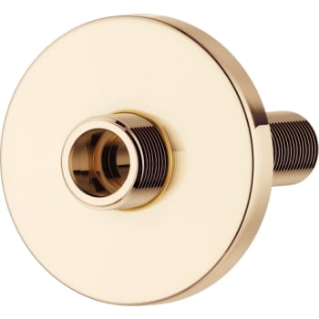 Mora lige forskruning, 3/4" rosette Ø80, 1 stk. poleret messing