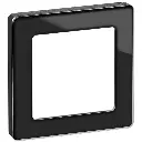 LK Fuga ramme PURE 66 glas 1m - sort