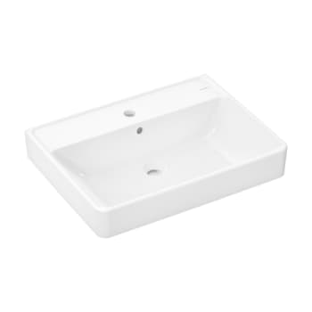 HANSGROHE Xanuia Q håndvask 650x480mm hh midt/sleben bund t/væg/