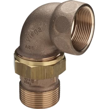 1" Vinkel forskruning muffe/nippel Rødgods Silicium Bronze