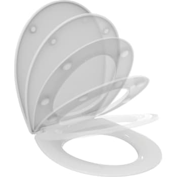 IS Eurovit toiletsæde m/plastbeslag softclose model sandwich