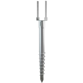 Stavrex 65 x 750 mm jordskrue til 4" hegnsstolpe, 1:20 maskine