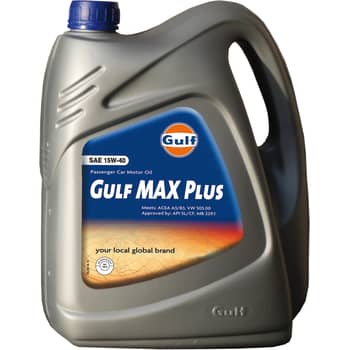 Motorolie til personbiler, Gulf Max Plus 15W-40, 4 l