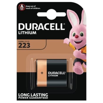 Duracell lithium batteri, PHOTO ULTRA, M3, 223, CR-P2, 1 stk.