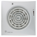 Ventilator Silent 100CHZ Visual m. kontraspjæld, kuglelejer, timer og hygrostat