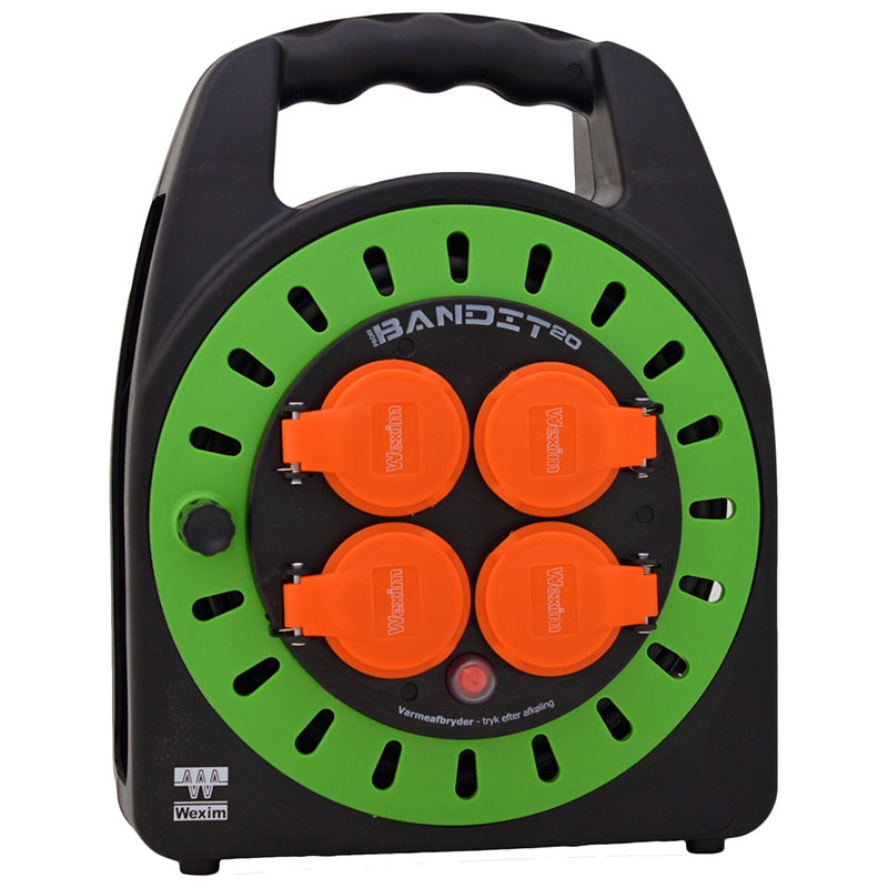 Kabeltromle mini outdoor - 20 meter med jord