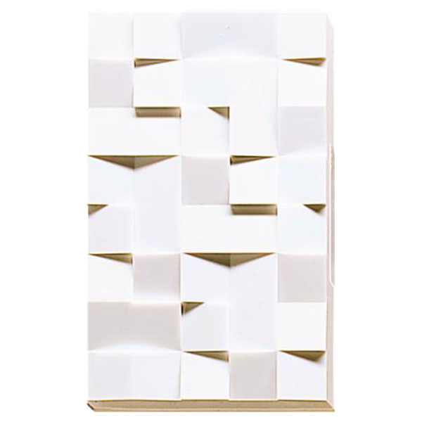 Ringeklokke Facet m. 2 toner - hvid