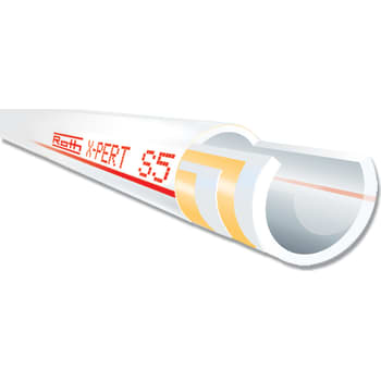 10,5 mm X-PERT S5 gulvvarmerør 200 mtr. Roth