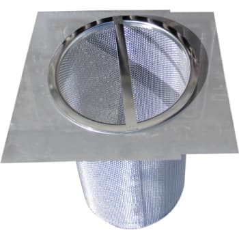Streno universal brøndfilter 225/305 x 305 mm, komplet med plade