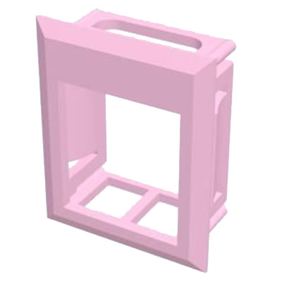 Montage ramme belden keystone - rød