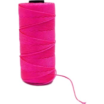 MURSNOR 6/8 PINK NYLON 3SLÅET 1,2MM 120M