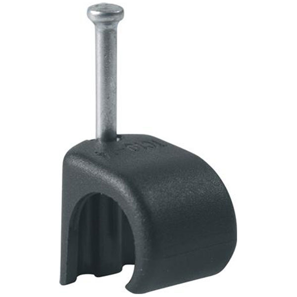 Clips 5-7 20mm sømlængde sort - 100 stk.