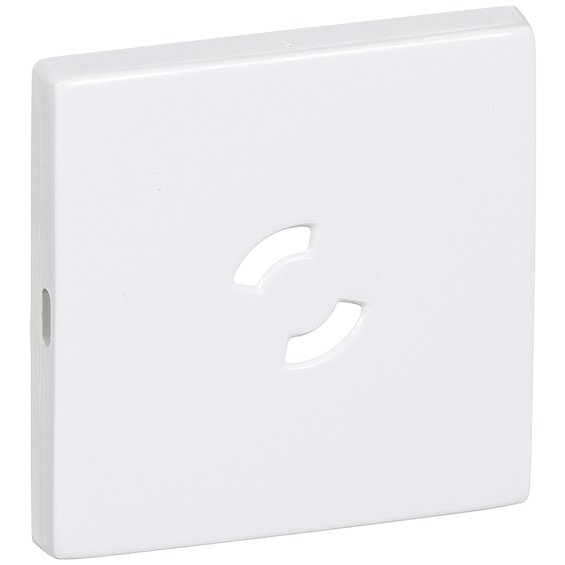 Dæksel for lampestikkontakt 50x50 hvid  gl. model